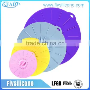 OEM 6pcs Tea Cups & Saucers China Pot Bowl Cover Silicone Suction Lid Sets thumbnail-3