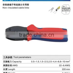 Experience Production for 10years Good Qutails Pliers for Non-insulated Cable Links LY-0510TD Hand Crimping Tools thumbnail-4