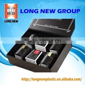 E Fashion Jewelry Tea Bottles Black Paper Jewellery Gift Box thumbnail-3