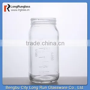 LongRun 33oz High Quality Glassware Healthful Glass Jar With Lid Factory Supply thumbnail-1