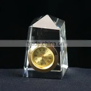 2016 Excellent Quality k9 Material Crystal Clock thumbnail-1