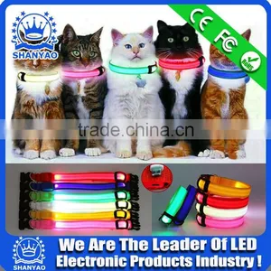 Hot Selling USB Rechargeable LED Cat Collar thumbnail-5