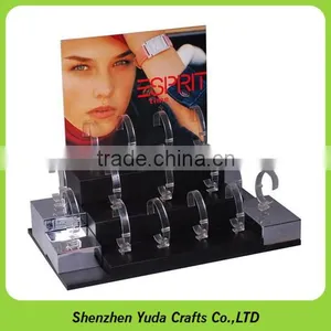 Desktop Design MDF Watch Display Stand Brand Watch Counter thumbnail-3