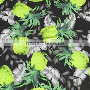 Oeko-Tex Standard 100% Air-jet Printing Viscose Fabric for Women Dress thumbnail-2
