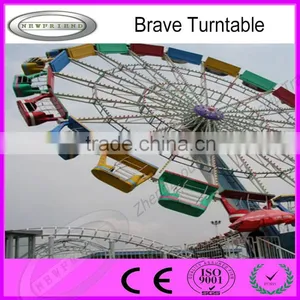 China Manufacturer Thrill Amusement Park Rides Brave Turntable for Sale thumbnail-4