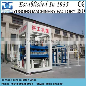 Yugong Automatic Brick Making Machine Price Hollow Bricks Machine Indian Price thumbnail-1