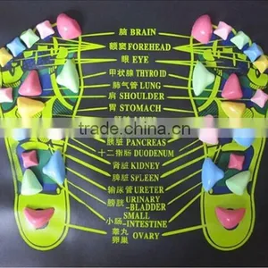 Chinese Reflexology Foot Massage Walk Stone Mat Pad Road Leg Massager Acupressure Health Care thumbnail-4