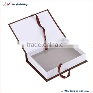 High Quality Book Shaped Paper T-shirt Packaging Box in Shanghai thumbnail-1