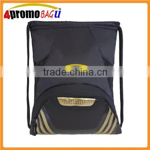 2016 Promotional Small Polyester Drawstring Backpack thumbnail-5
