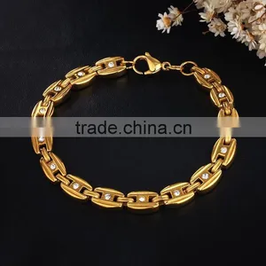 Fashion Vitality Alloy of Gold Bracelet thumbnail-1