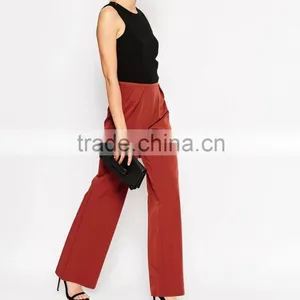Hot Sale Red Office Lady Popular Pants thumbnail-4