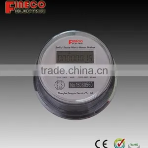 ANSI 2S Two Phase Three Wire Socket Energy Meter thumbnail-1