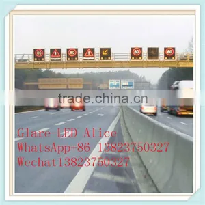 OEM Outdoor Led Speed Display Sign Mobile Solar Radar Detector Road Variable Led Speed Limited Sign thumbnail-2