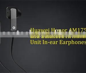 Original Huwaei Honor AM175 Dynamic Balanced Armature Dual Unit Support Hands Free Talking Ring Iron Headphones thumbnail-3