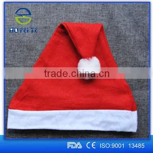Christmas Items Wholesale Christmas Party Super Soft Red White Santa Claus Christmas Hat thumbnail-3