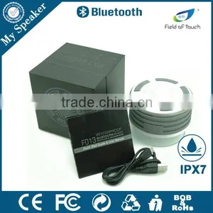 My Speaker F013 White With Grey Shower Radio,waterproof Floating Speaker,LED Bluetooth Speaker thumbnail-6