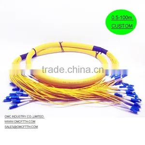 China's High Quality 24cores LC-LC OS2 Breakout Patch Cord Low Price thumbnail-1