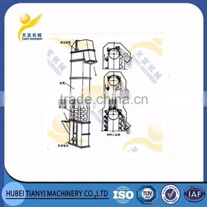 Stainless Steel Belt Type Bucket Elevator Transporter for Wheat thumbnail-1