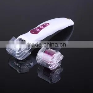 Newest Electric Led Photon Bio Vibration Microneedle Micro Needles Derma Roller thumbnail-2