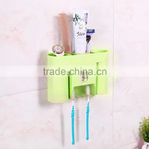 Toothbrush Holder and Toothpaste Dispenser thumbnail-1