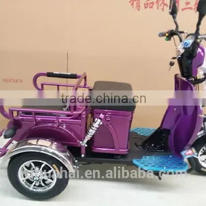 China Factory Export Three Wheel Electric Tricycle Cargo Bike 48V 500W thumbnail-5