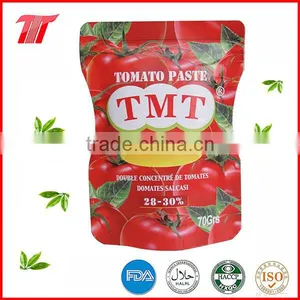 Color Printing Laminated Plastic Tomato Paste Sachet thumbnail-1
