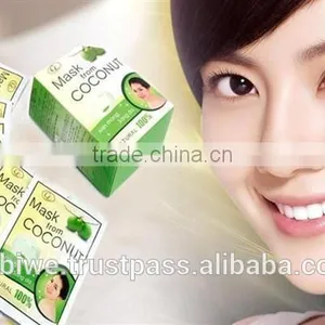 Famous Coconut Whitening Facial Mask, 100% Natural thumbnail-4