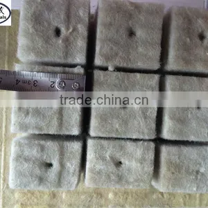 Bulk Density 80kg/M3 Agricultural Rockwool Cubes for Hydroponics thumbnail-4
