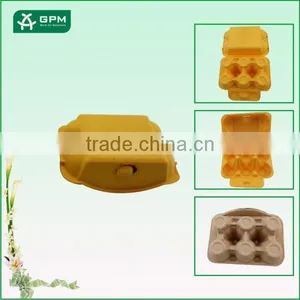 Eco-friendly Recyclable Paper Pulp Molded Egg Crate for Sale thumbnail-1