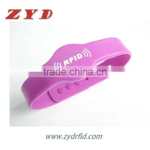 Fashion Style 13.56MHz S50 RFID Smart Wristband/ Bracelet for Activity thumbnail-3