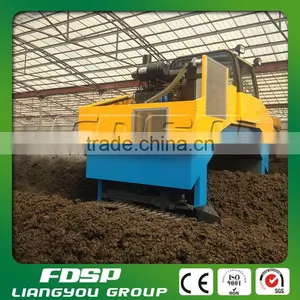 Professional Factory Supply Chicken Manure Compost Turning Machine thumbnail-4