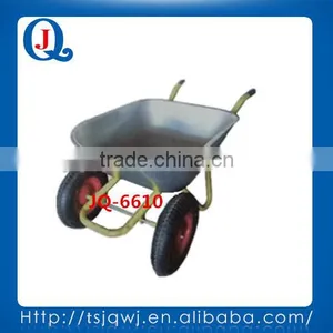Russia Concrete Double Wheel Wheel Barrow JQ-6610 thumbnail-1