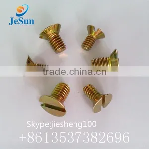 Stainless Steel A3 Slotted Flat Countersunk Head Cap Screws+86 13537382696 thumbnail-2