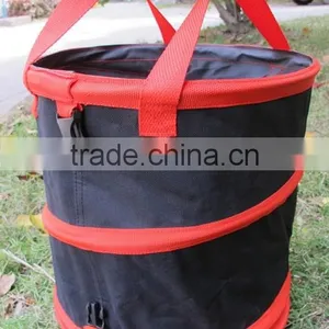 PP/PE Jute Oxford Pop-up Tool Bag Garden Storage Bag With Handles Easily Carried Manufacturer thumbnail-4