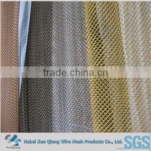 Copper Color Fireplace Mesh Screen Curtain thumbnail-1