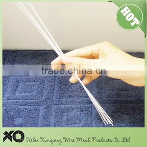 28 Gauge White Color Floral Stem Wire thumbnail-5