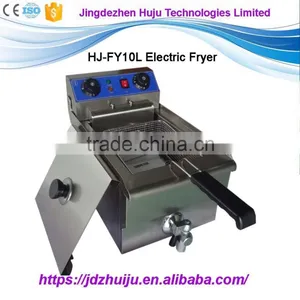 220V 3KW New Arrivals 10L Deep Fryer Machine HJ-FY10L thumbnail-1