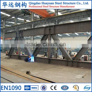 Q345B Welded H Beam Steel Construction Factory Building thumbnail-1