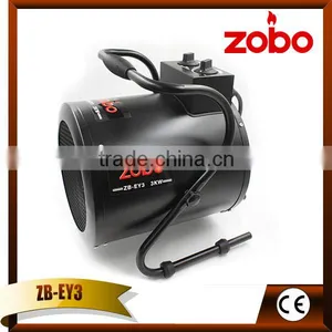 Round Box Ventilation Air Forced Electric Heater 3 kW thumbnail-1