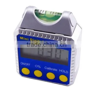 Digital Bevel Box / Inclinometer / Protractor With Spirit Level Built-in Magnetic Base & Always Upright LCD thumbnail-3
