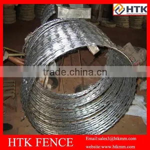 304 Stainless Steel BTO 22 Concertina Razor Barbed Wire With Cliped thumbnail-3