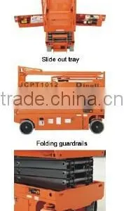 JCPT1412HD/1612HD Self-Propelled Rough-Terrain Scissor Lifts -- HK Mingyang thumbnail-3