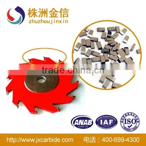 Cemented Carbide Rotary Shear Blade, Tungsten Carbide Saw Tips thumbnail-1