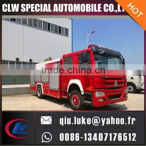 INOX High Level Stainless Steel Material Fire Fighting Truck for Sale thumbnail-1