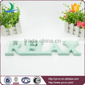Thinner RELAX Shape Enamel Sign for Decoration thumbnail-3