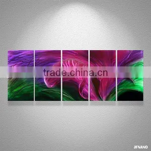 Modern Metal Paintings For Living Room Wall Aluminum Art Painting thumbnail-2