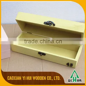 Custom Branded Logo Unfinished Small Wooden Boxes Wholesale With Sliding Lid thumbnail-4