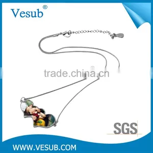 2017 New Fashion Customized Anniversary Silver Jewelry Sublimation Gift thumbnail-2