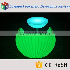 2015 New LED Sofa Design PE Plastic Lighting Sofa With 16 Color Changing thumbnail-6