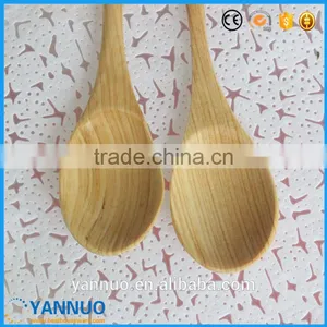 Natural Chinese Fir Material, Mini Wooden Spoon For Ice Cream Honey Wood Spoon thumbnail-2